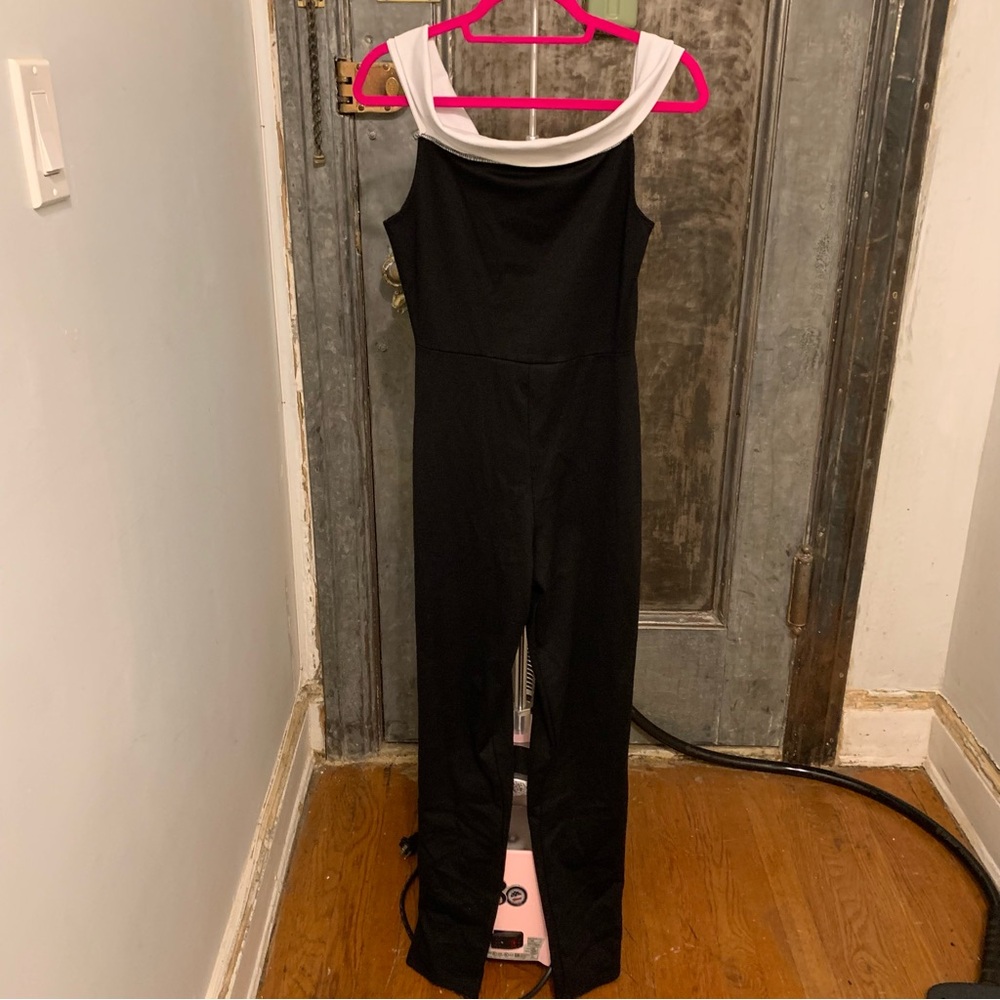 Medium Black and white jumpsuit Rolla Coster NWT